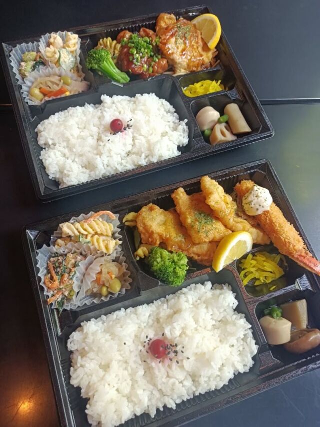 こんにちはWIZ365です。

当店人気の幕の内シリーズ。

・おまかせWIZMIX弁当。
・お肉BOX。
・お魚BOX。

全て、1000円(税込)です。

お弁当に迷ったら、コレ！ですね。

熊本市中央区上水前寺1丁目6-36九州電力熊本支店1階☎︎096-200-9354

営業時間：11:00~18:00 (o.s17:00)
(土・日・祝　17:00cIose)
ランチ：11:30~15:00 (L.O.14:00)
カフェ：14:00~17:00 (L.O.16:00)
テイクアウト：1:00~18:00 (L.O.17:00)
定休日：水曜日

#ランチ
#お弁当お惣菜
#テイクアウト
#オードブル